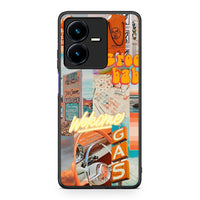 Thumbnail for Vivo Y22s Groovy Babe Θήκη Αγίου Βαλεντίνου από τη Smartfits με σχέδιο στο πίσω μέρος και μαύρο περίβλημα | Smartphone case with colorful back and black bezels by Smartfits