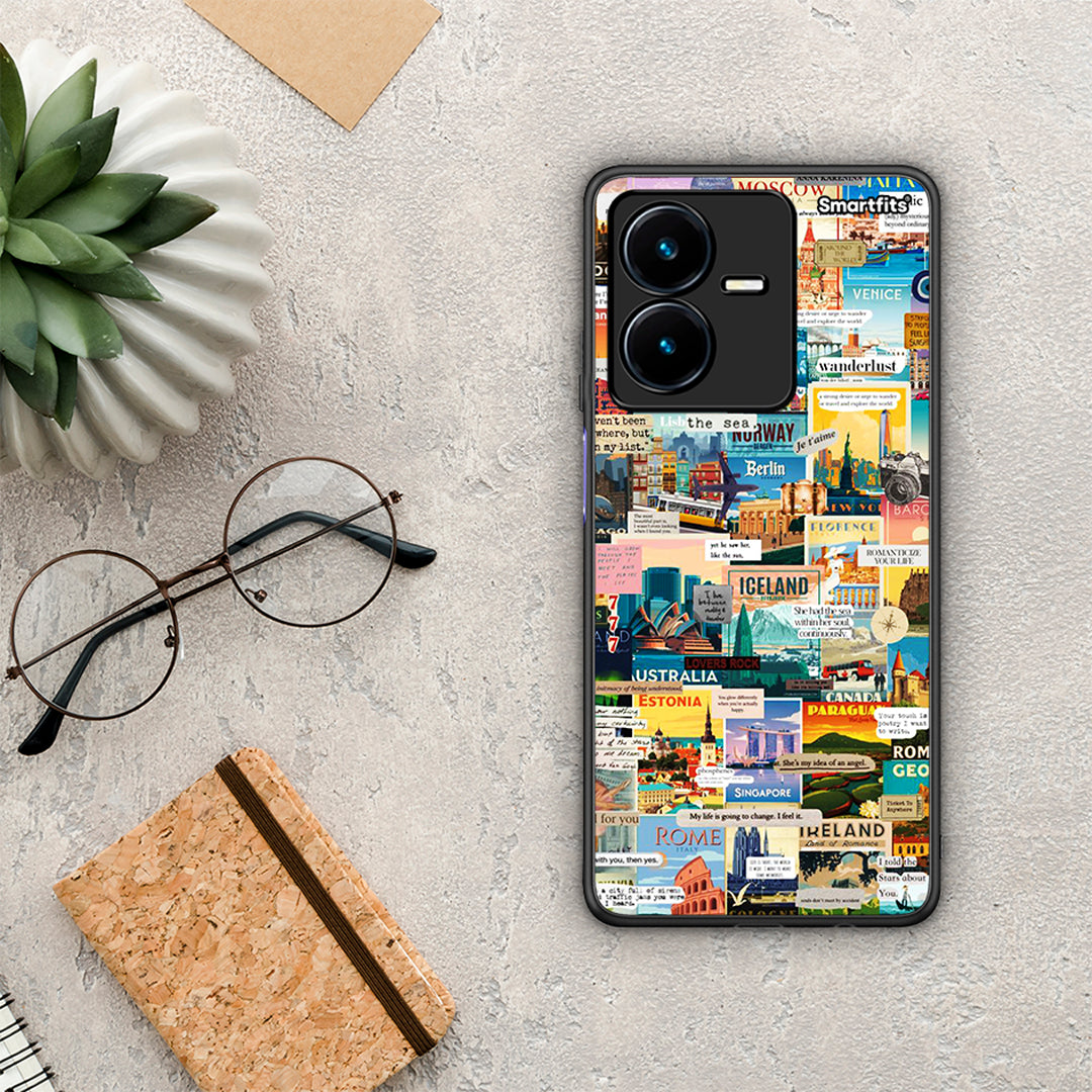 Live To Travel - Vivo Y22 θήκη