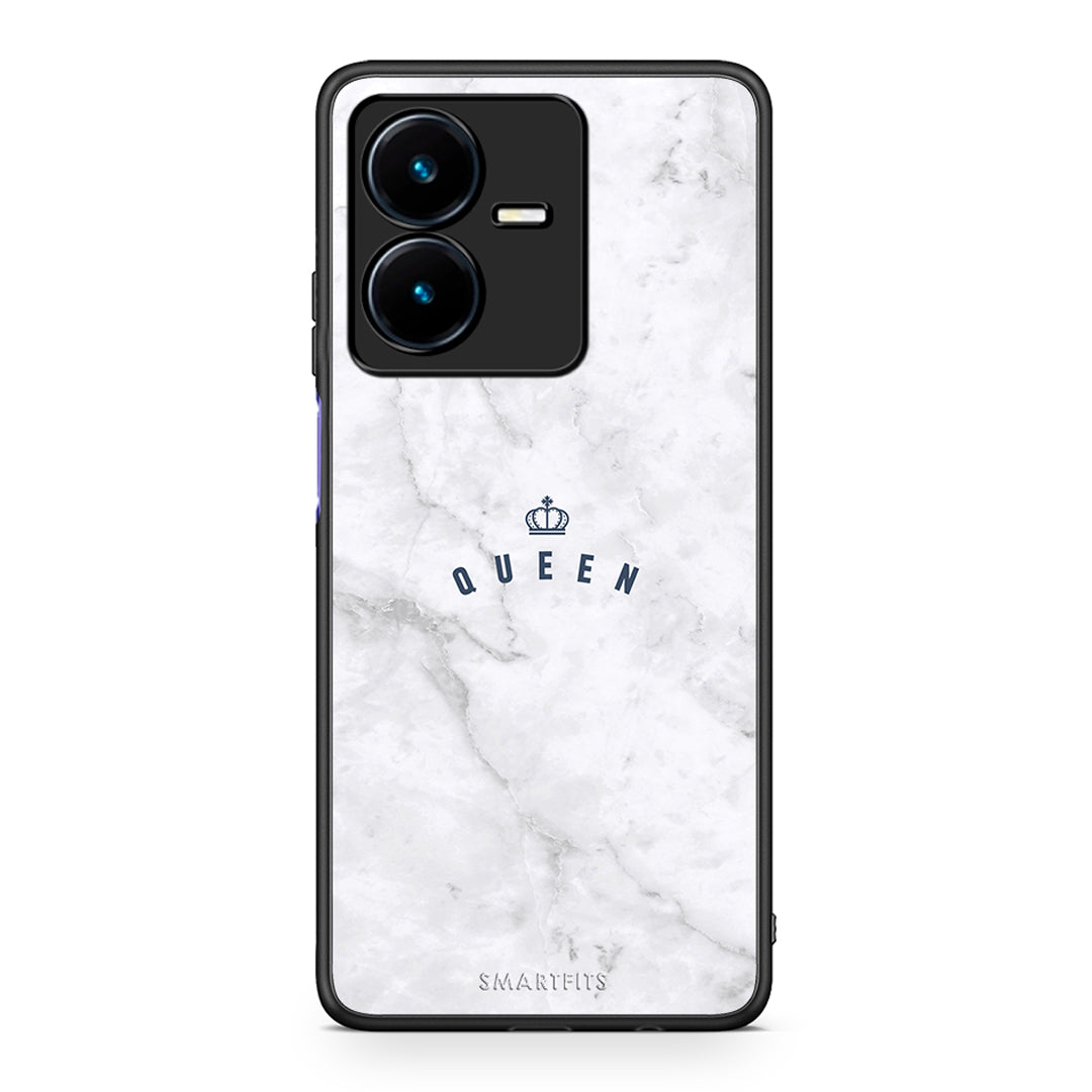 4 - Vivo Y22s Queen Marble case, cover, bumper