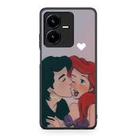 Thumbnail for Vivo Y22s Mermaid Love Θήκη Αγίου Βαλεντίνου από τη Smartfits με σχέδιο στο πίσω μέρος και μαύρο περίβλημα | Smartphone case with colorful back and black bezels by Smartfits