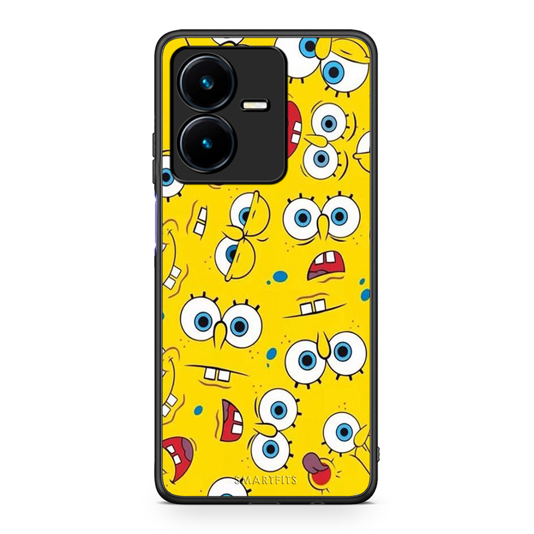 4 - Vivo Y22s Sponge PopArt case, cover, bumper