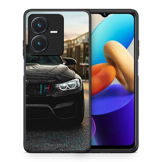 Θήκη Vivo Y22s M3 Racing από τη Smartfits με σχέδιο στο πίσω μέρος και μαύρο περίβλημα | Vivo Y22s M3 Racing case with colorful back and black bezels