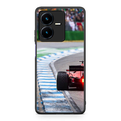 Vivo Y22s Racing Vibes θήκη από τη Smartfits με σχέδιο στο πίσω μέρος και μαύρο περίβλημα | Smartphone case with colorful back and black bezels by Smartfits
