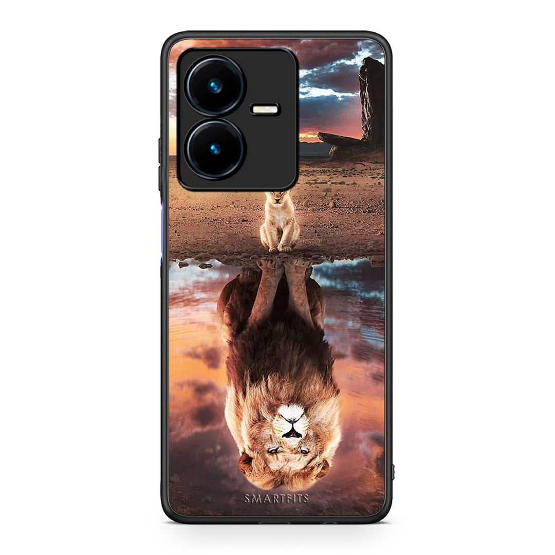 Vivo Y22s Sunset Dreams Θήκη Αγίου Βαλεντίνου από τη Smartfits με σχέδιο στο πίσω μέρος και μαύρο περίβλημα | Smartphone case with colorful back and black bezels by Smartfits