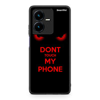 Thumbnail for Vivo Y22s Touch My Phone θήκη από τη Smartfits με σχέδιο στο πίσω μέρος και μαύρο περίβλημα | Smartphone case with colorful back and black bezels by Smartfits