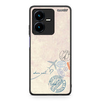 Thumbnail for Vivo Y22s Where Next θήκη από τη Smartfits με σχέδιο στο πίσω μέρος και μαύρο περίβλημα | Smartphone case with colorful back and black bezels by Smartfits
