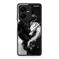 Thumbnail for Vivo Y22s Yin Yang θήκη από τη Smartfits με σχέδιο στο πίσω μέρος και μαύρο περίβλημα | Smartphone case with colorful back and black bezels by Smartfits