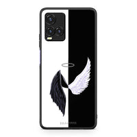 Thumbnail for Vivo Y33s / Y21s / Y21 Angels Demons θήκη από τη Smartfits με σχέδιο στο πίσω μέρος και μαύρο περίβλημα | Smartphone case with colorful back and black bezels by Smartfits