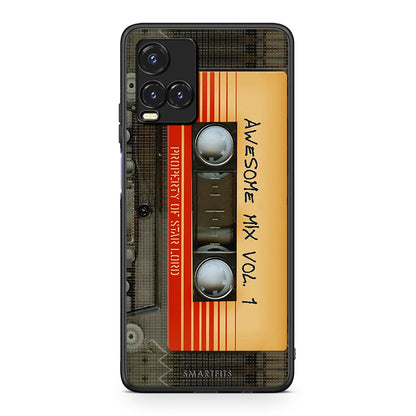 Vivo Y33s / Y21s / Y21 Awesome Mix θήκη από τη Smartfits με σχέδιο στο πίσω μέρος και μαύρο περίβλημα | Smartphone case with colorful back and black bezels by Smartfits