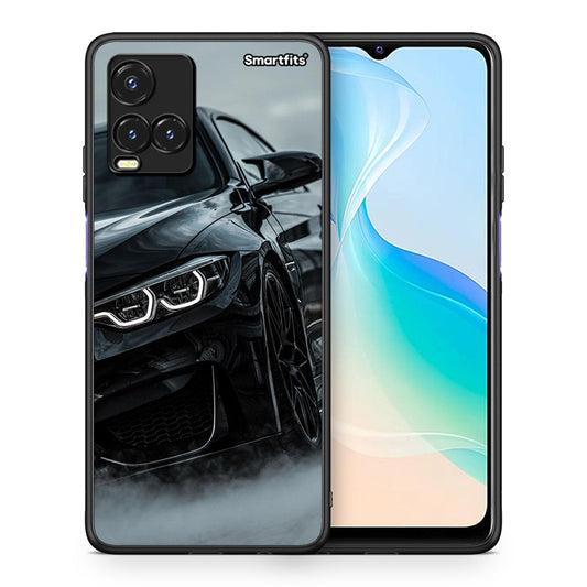 Θήκη Vivo Y33s / Y21s / Y21 Black BMW από τη Smartfits με σχέδιο στο πίσω μέρος και μαύρο περίβλημα | Vivo Y33s / Y21s / Y21 Black BMW case with colorful back and black bezels