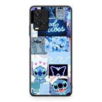 Thumbnail for Vivo Y33s / Y21s / Y21 Collage Good Vibes Θήκη Αγίου Βαλεντίνου από τη Smartfits με σχέδιο στο πίσω μέρος και μαύρο περίβλημα | Smartphone case with colorful back and black bezels by Smartfits