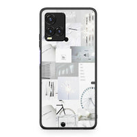 Thumbnail for Vivo Y33s / Y21s / Y21 Collage Make Me Wonder Θήκη Αγίου Βαλεντίνου από τη Smartfits με σχέδιο στο πίσω μέρος και μαύρο περίβλημα | Smartphone case with colorful back and black bezels by Smartfits
