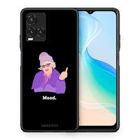 Thumbnail for Θήκη Vivo Y33s / Y21s / Y21 Grandma Mood Black από τη Smartfits με σχέδιο στο πίσω μέρος και μαύρο περίβλημα | Vivo Y33s / Y21s / Y21 Grandma Mood Black case with colorful back and black bezels