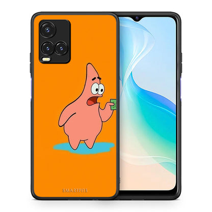 Θήκη Αγίου Βαλεντίνου Vivo Y33s / Y21s / Y21 No Money 1 από τη Smartfits με σχέδιο στο πίσω μέρος και μαύρο περίβλημα | Vivo Y33s / Y21s / Y21 No Money 1 case with colorful back and black bezels