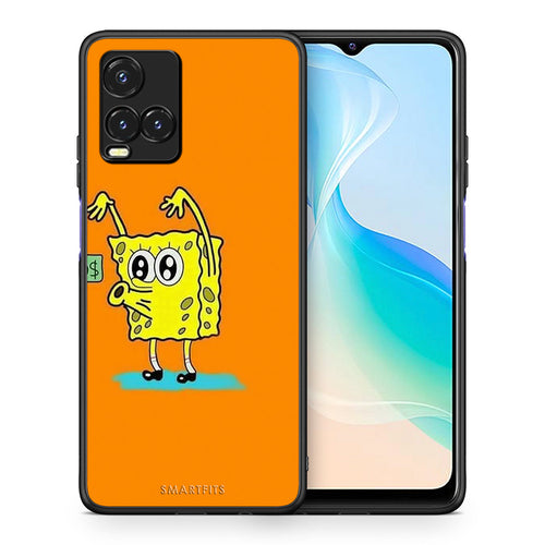 Θήκη Αγίου Βαλεντίνου Vivo Y33s / Y21s / Y21 No Money 2 από τη Smartfits με σχέδιο στο πίσω μέρος και μαύρο περίβλημα | Vivo Y33s / Y21s / Y21 No Money 2 case with colorful back and black bezels