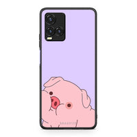 Thumbnail for Vivo Y33s / Y21s / Y21 Pig Love 2 Θήκη Αγίου Βαλεντίνου από τη Smartfits με σχέδιο στο πίσω μέρος και μαύρο περίβλημα | Smartphone case with colorful back and black bezels by Smartfits