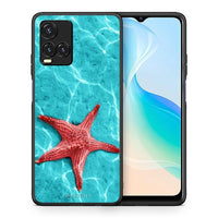 Thumbnail for Θήκη Vivo Y33s / Y21s / Y21 Red Starfish από τη Smartfits με σχέδιο στο πίσω μέρος και μαύρο περίβλημα | Vivo Y33s / Y21s / Y21 Red Starfish case with colorful back and black bezels