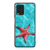 Thumbnail for Vivo Y33s / Y21s / Y21 Red Starfish Θήκη από τη Smartfits με σχέδιο στο πίσω μέρος και μαύρο περίβλημα | Smartphone case with colorful back and black bezels by Smartfits