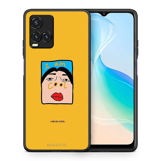 Θήκη Αγίου Βαλεντίνου Vivo Y33s / Y21s / Y21 So Cool από τη Smartfits με σχέδιο στο πίσω μέρος και μαύρο περίβλημα | Vivo Y33s / Y21s / Y21 So Cool case with colorful back and black bezels