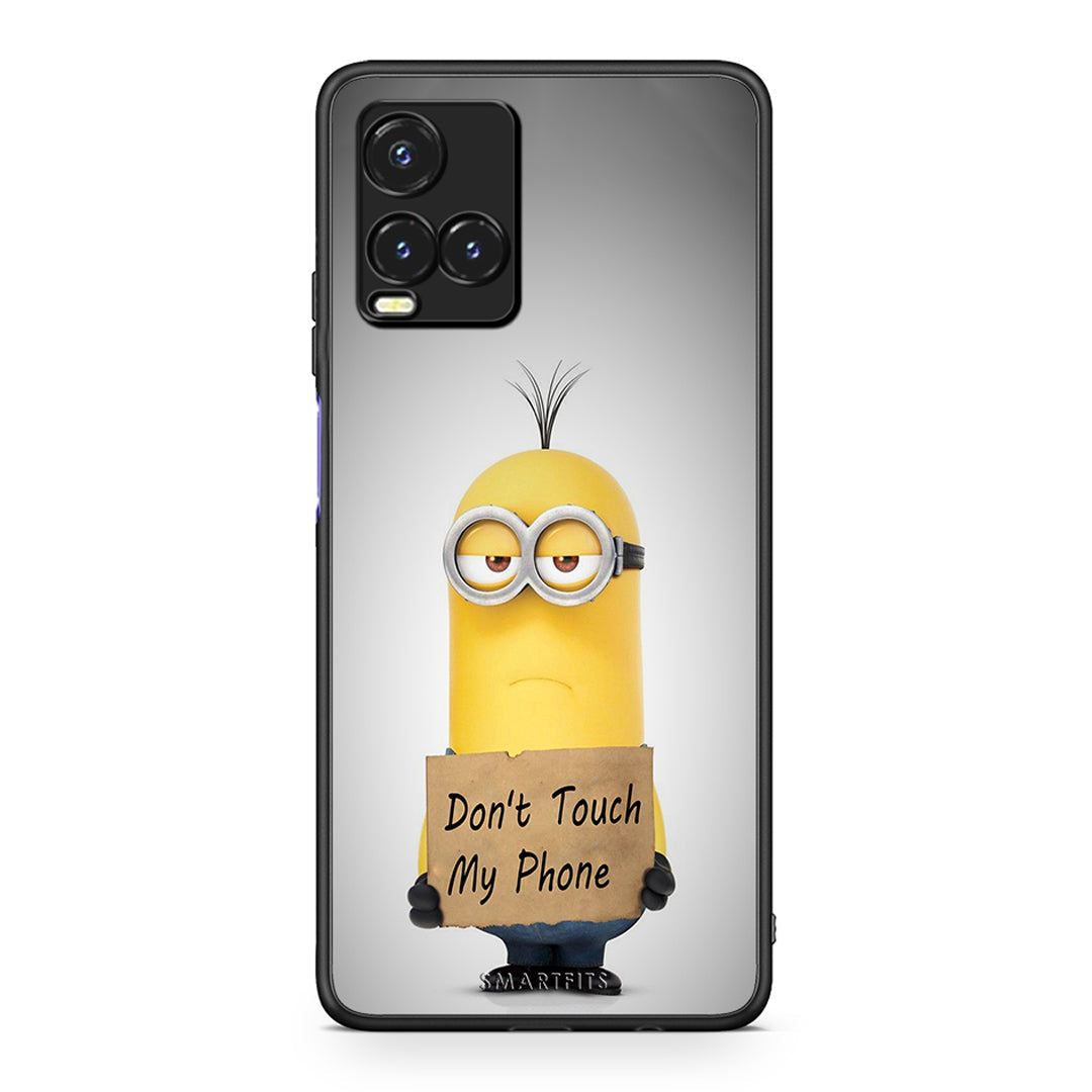 4 - Vivo Y33s / Y21s / Y21 Minion Text case, cover, bumper