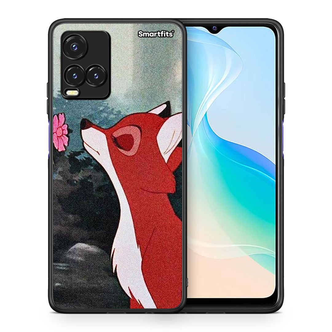 Θήκη Vivo Y33s / Y21s / Y21 Tod And Vixey Love 2 από τη Smartfits με σχέδιο στο πίσω μέρος και μαύρο περίβλημα | Vivo Y33s / Y21s / Y21 Tod And Vixey Love 2 case with colorful back and black bezels