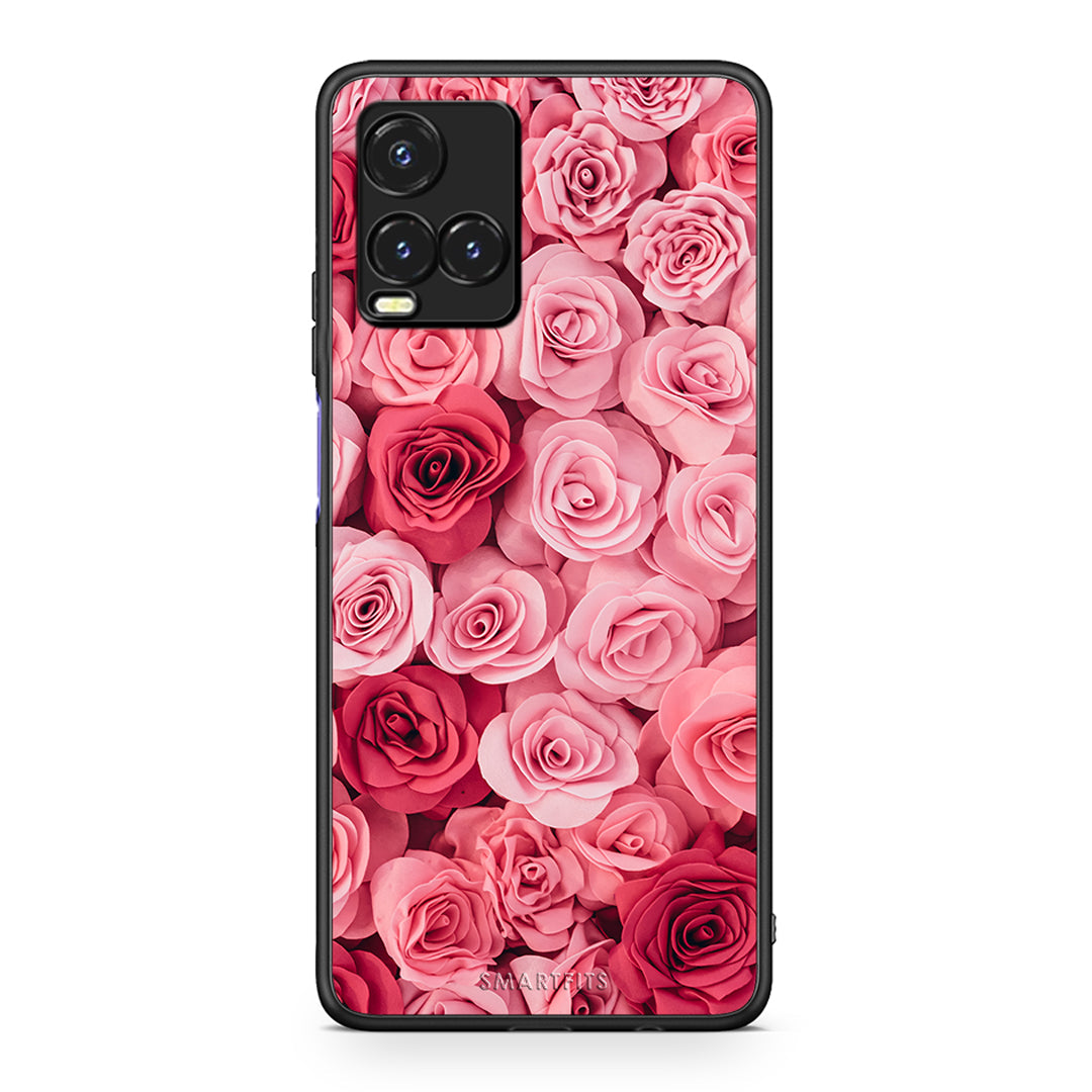 4 - Vivo Y33s / Y21s / Y21 RoseGarden Valentine case, cover, bumper