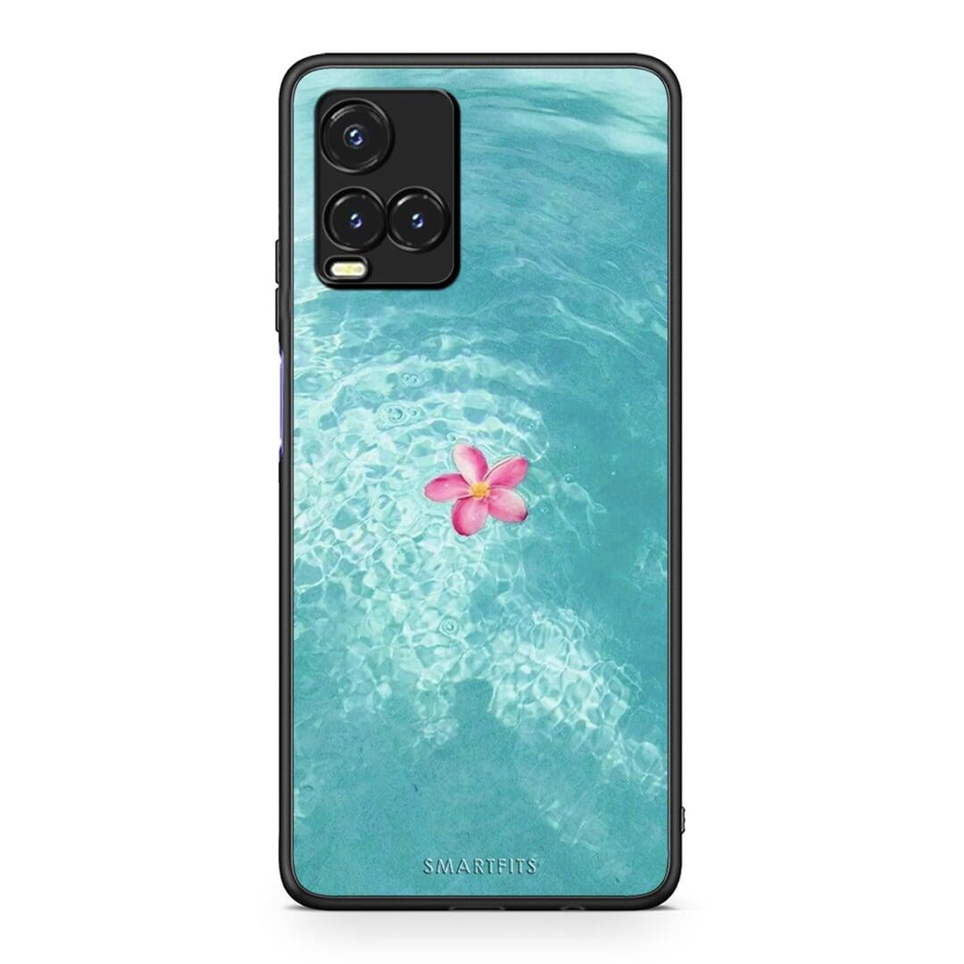 Vivo Y33s / Y21s / Y21 Water Flower Θήκη από τη Smartfits με σχέδιο στο πίσω μέρος και μαύρο περίβλημα | Smartphone case with colorful back and black bezels by Smartfits