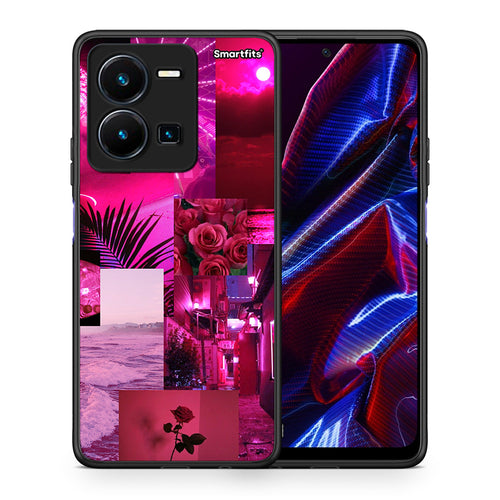 Collage Red Roses - Vivo Y35 5G θήκη