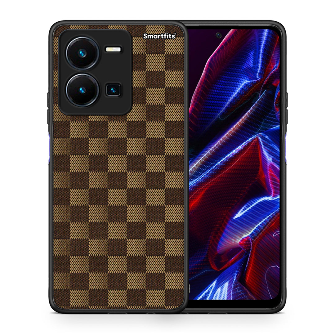 Θήκη Vivo Y35 5G Glamour Designer από τη Smartfits με σχέδιο στο πίσω μέρος και μαύρο περίβλημα | Vivo Y35 5G Glamour Designer case with colorful back and black bezels