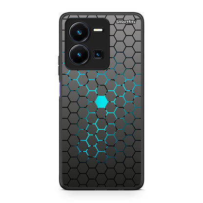 40 - Vivo Y35 5G Hexagonal Geometric case, cover, bumper