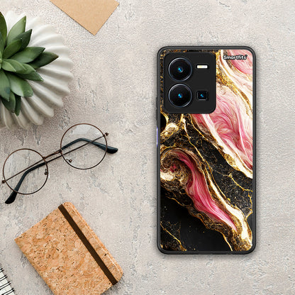 Glamorous Pink Marble - Vivo Y35 5G θήκη