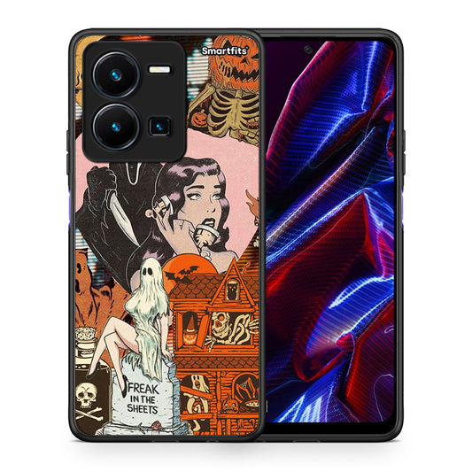 Halloween Collage - Vivo Y35 5G θήκη