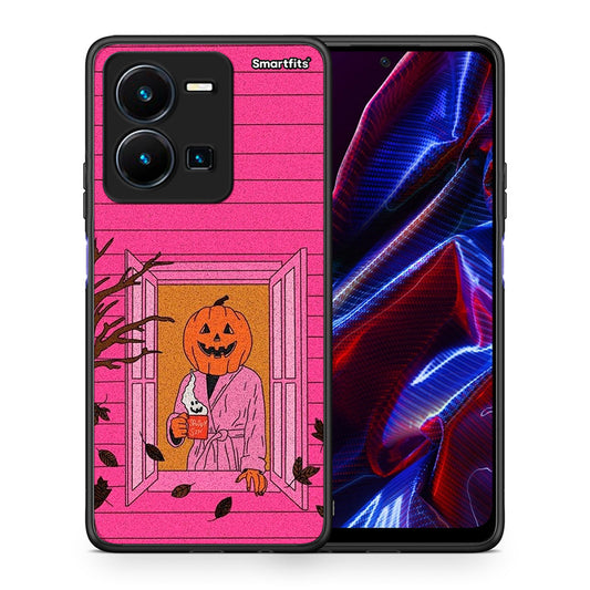 Halloween Pumpkin Lady - Vivo Y35 5G θήκη