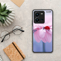Thumbnail for Ladybug Flower - Vivo Y35 5G θήκη