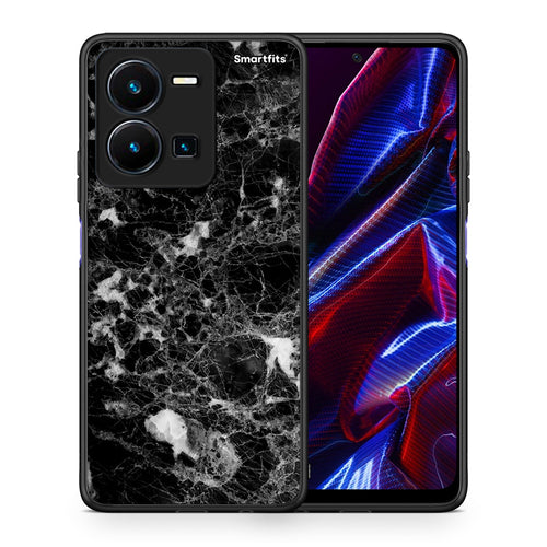 Θήκη Vivo Y35 5G Male Marble από τη Smartfits με σχέδιο στο πίσω μέρος και μαύρο περίβλημα | Vivo Y35 5G Male Marble case with colorful back and black bezels