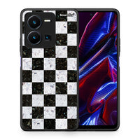 Thumbnail for Θήκη Vivo Y35 5G Square Geometric Marble από τη Smartfits με σχέδιο στο πίσω μέρος και μαύρο περίβλημα | Vivo Y35 5G Square Geometric Marble case with colorful back and black bezels