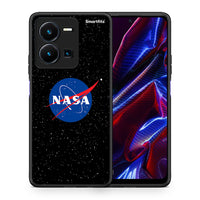 Thumbnail for Θήκη Vivo Y35 5G NASA PopArt από τη Smartfits με σχέδιο στο πίσω μέρος και μαύρο περίβλημα | Vivo Y35 5G NASA PopArt case with colorful back and black bezels