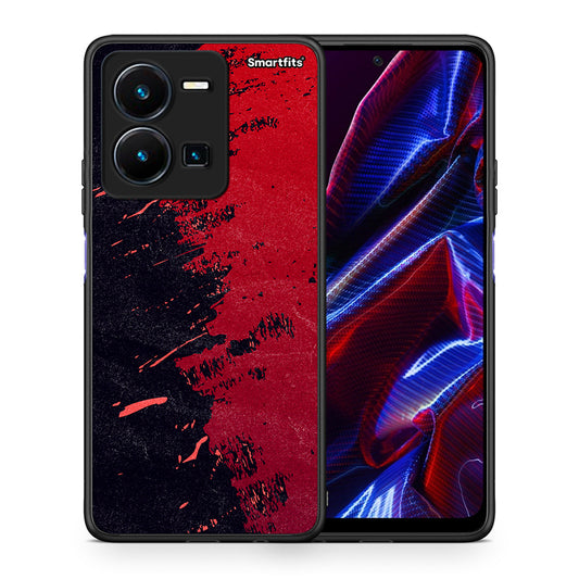 Red Paint - Vivo Y35 5G θήκη