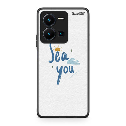 Vivo Y35 5G Sea You Θήκη από τη Smartfits με σχέδιο στο πίσω μέρος και μαύρο περίβλημα | Smartphone case with colorful back and black bezels by Smartfits