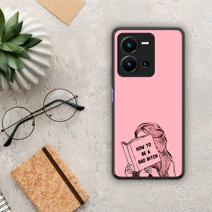 Θήκη Vivo Y35 Bad Bitch από τη Smartfits με σχέδιο στο πίσω μέρος και μαύρο περίβλημα | Vivo Y35 Bad Bitch Case with Colorful Back and Black Bezels
