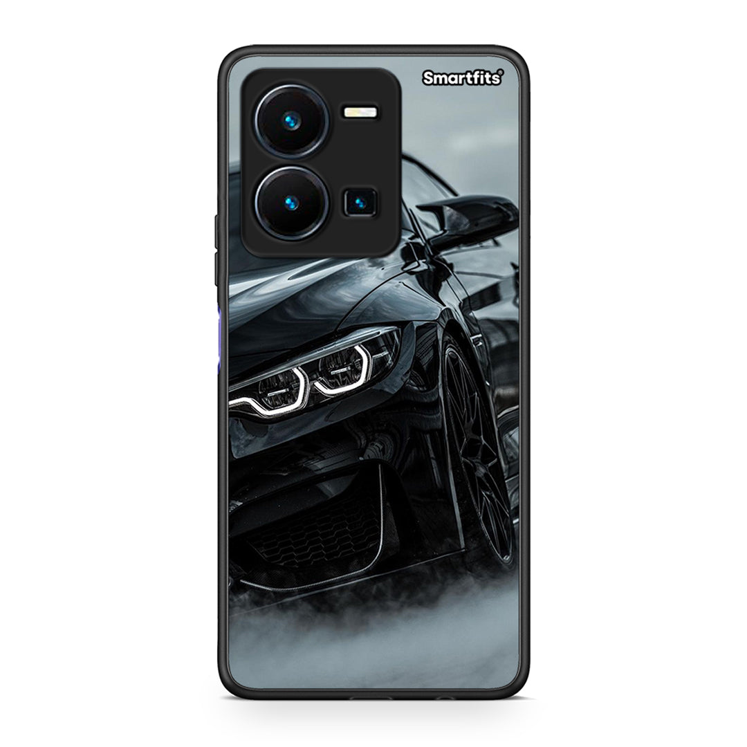 Θήκη Vivo Y35 Black BMW από τη Smartfits με σχέδιο στο πίσω μέρος και μαύρο περίβλημα | Vivo Y35 Black BMW Case with Colorful Back and Black Bezels