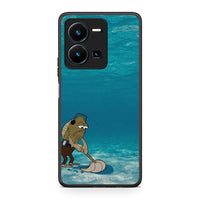 Thumbnail for Θήκη Vivo Y35 Clean The Ocean από τη Smartfits με σχέδιο στο πίσω μέρος και μαύρο περίβλημα | Vivo Y35 Clean The Ocean Case with Colorful Back and Black Bezels