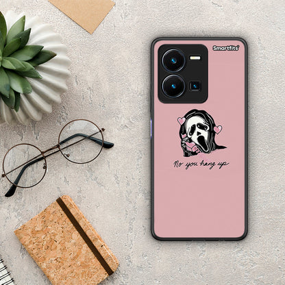 Θήκη Vivo Y35 Halloween Hang Up από τη Smartfits με σχέδιο στο πίσω μέρος και μαύρο περίβλημα | Vivo Y35 Halloween Hang Up Case with Colorful Back and Black Bezels