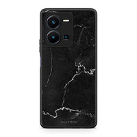 Thumbnail for Θήκη Vivo Y35 Marble Black από τη Smartfits με σχέδιο στο πίσω μέρος και μαύρο περίβλημα | Vivo Y35 Marble Black Case with Colorful Back and Black Bezels