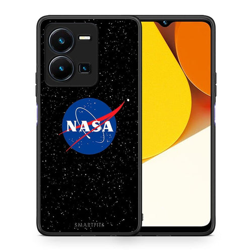 Θήκη Vivo Y35 PopArt NASA από τη Smartfits με σχέδιο στο πίσω μέρος και μαύρο περίβλημα | Vivo Y35 PopArt NASA Case with Colorful Back and Black Bezels