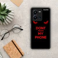Thumbnail for Θήκη Vivo Y35 Touch My Phone από τη Smartfits με σχέδιο στο πίσω μέρος και μαύρο περίβλημα | Vivo Y35 Touch My Phone Case with Colorful Back and Black Bezels