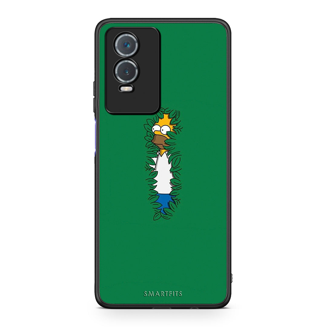 Vivo Y76 5G / Y76s / Y74s Bush Man Θήκη Αγίου Βαλεντίνου από τη Smartfits με σχέδιο στο πίσω μέρος και μαύρο περίβλημα | Smartphone case with colorful back and black bezels by Smartfits