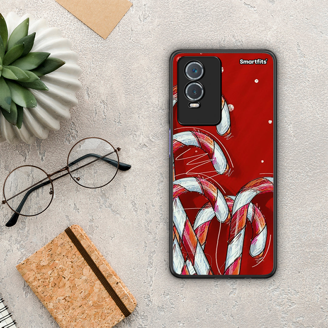 Candy Cane - Vivo Y76 5G / Y76s / Y74s θήκη