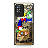 Thumbnail for Vivo Y76 5G / Y76s / Y74s Duck Money θήκη από τη Smartfits με σχέδιο στο πίσω μέρος και μαύρο περίβλημα | Smartphone case with colorful back and black bezels by Smartfits