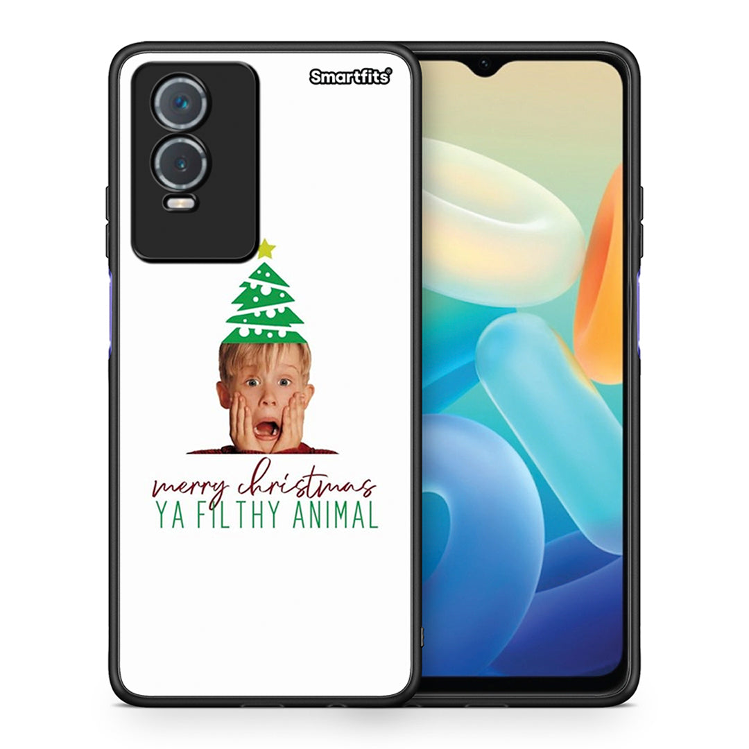Θήκη Vivo Y76 5G / Y76s / Y74s Filthy Animal από τη Smartfits με σχέδιο στο πίσω μέρος και μαύρο περίβλημα | Vivo Y76 5G / Y76s / Y74s Filthy Animal case with colorful back and black bezels